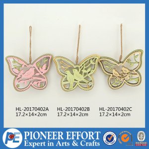 Wooden Easter Butterfly Design for Wall Hanging
